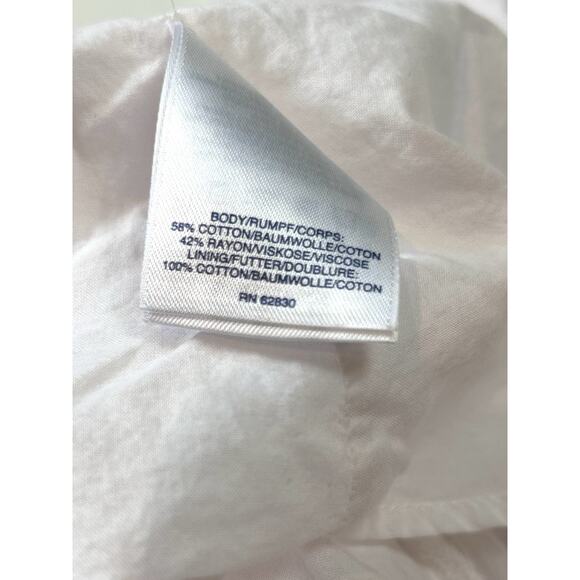 Lands' End Girls Trapeze Dress Size 14‎ Sleeveless Cotton Patriotic Sundress - Picture 3 of 9